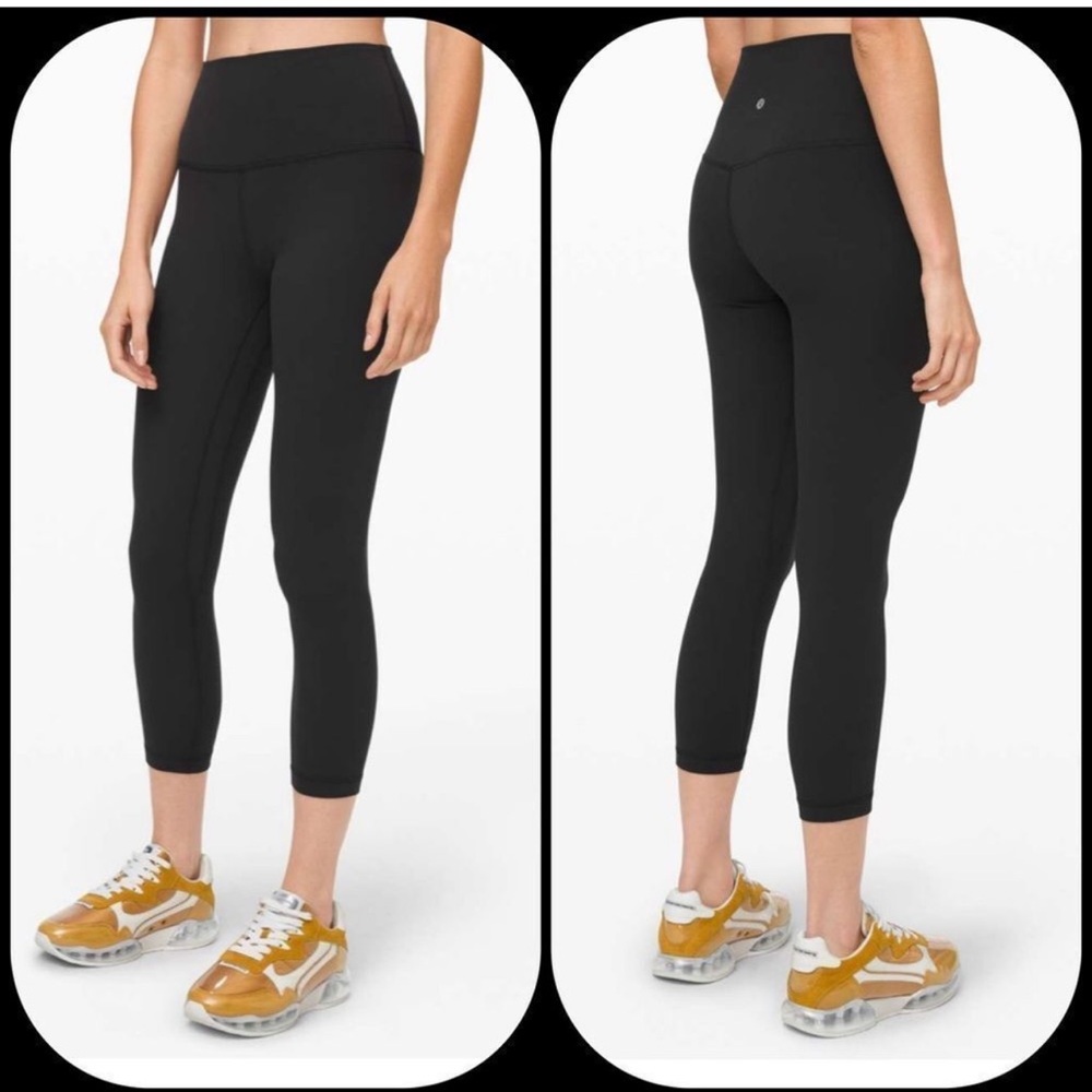 Lululemon Align Crop 23" Black Leggings NWT